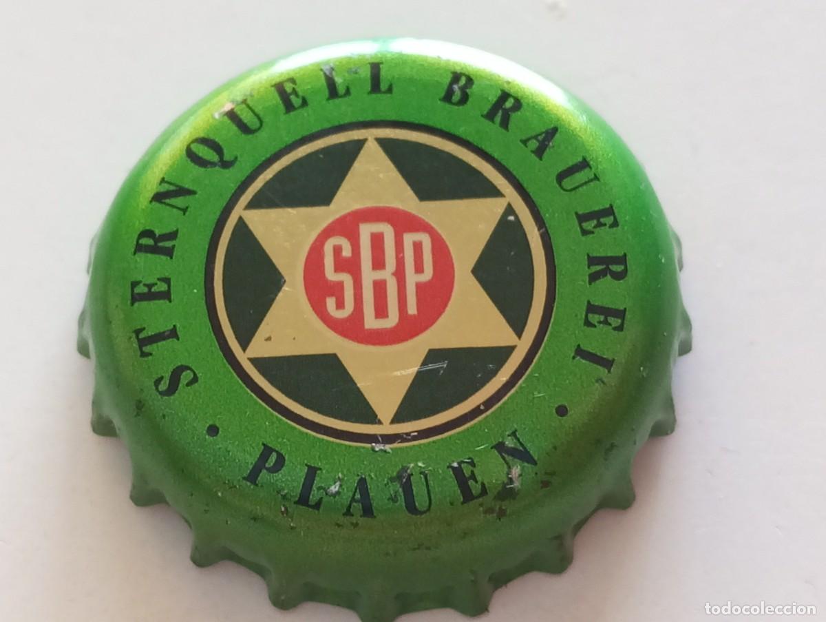 Coleccionismo de cervezas: Chapa tap&oacute;n corona de la cerveza alemana STERNQUELL BRAUEREI - PLAUEN