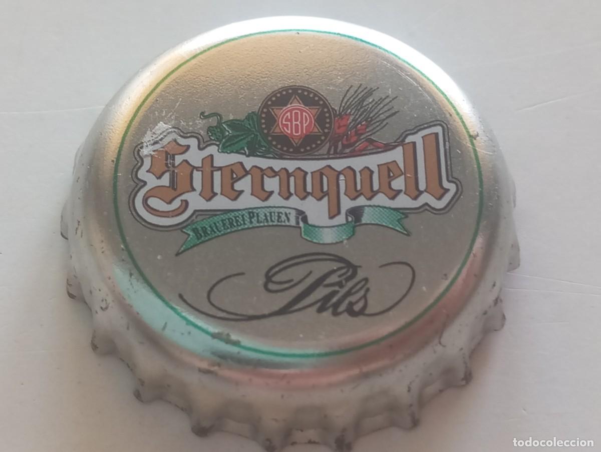 Coleccionismo de cervezas: Chapa tap&oacute;n corona de la cerveza alemana STERNQUELL PILS
