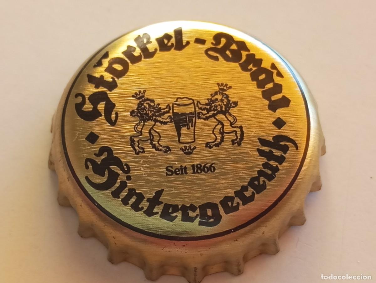 Coleccionismo de cervezas: Chapa tap&oacute;n corona de la cerveza alemana ST&Ouml;CKEL-BR&Auml;U SEIT 1866 - HINTERGEREUTH