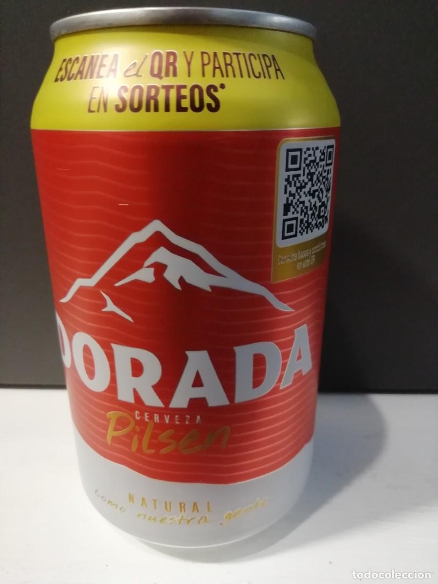 Coleccionismo de cervezas: LATA DE 33 CL. CERVEZ DORADA. SORTEOS
