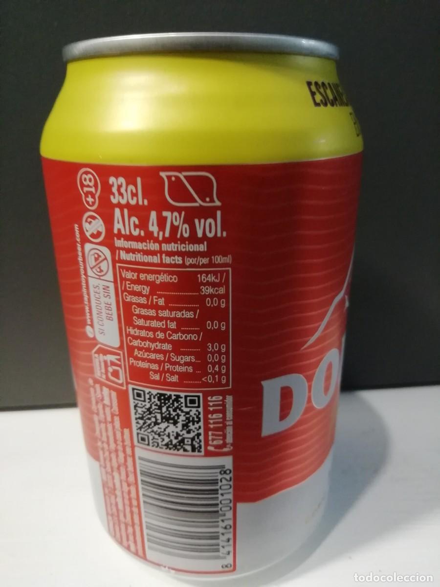 Coleccionismo de cervezas: LATA DE 33 CL. CERVEZ DORADA. SORTEOS - Foto 2