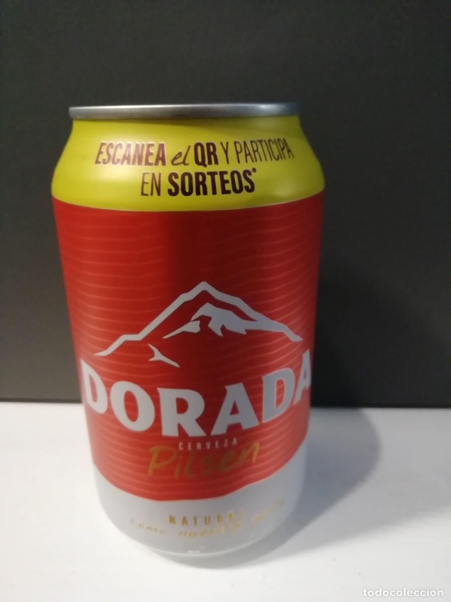 Coleccionismo de cervezas: LATA DE 33 CL. CERVEZ DORADA. SORTEOS - Foto 3