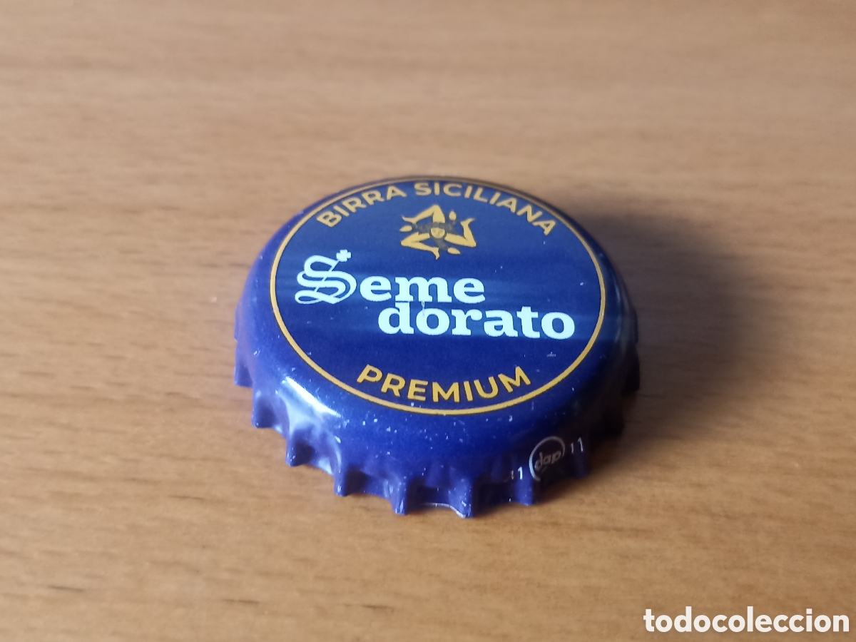 Coleccionismo de cervezas: Chapa cerveza Seme Dorato - Pedido m&iacute;nimo 3&euro;