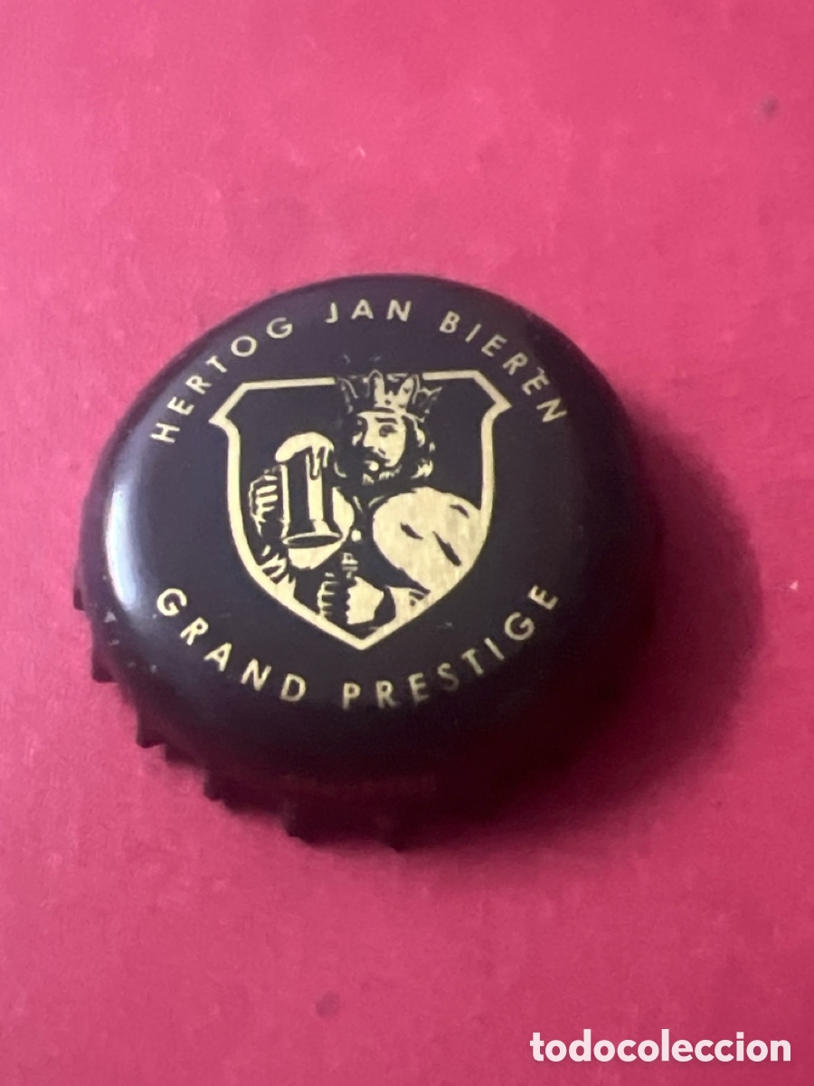 Coleccionismo de cervezas: B693. Chapa Cerveza Hertog Jan Grand Prestige