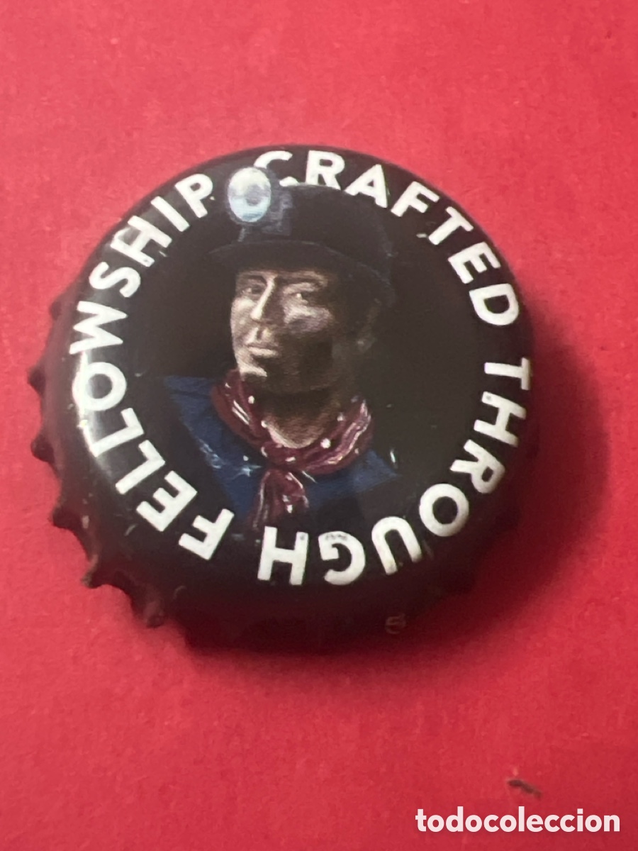 Coleccionismo de cervezas: V281. CHAPA CERVEZA - Crafted Through Fellowship