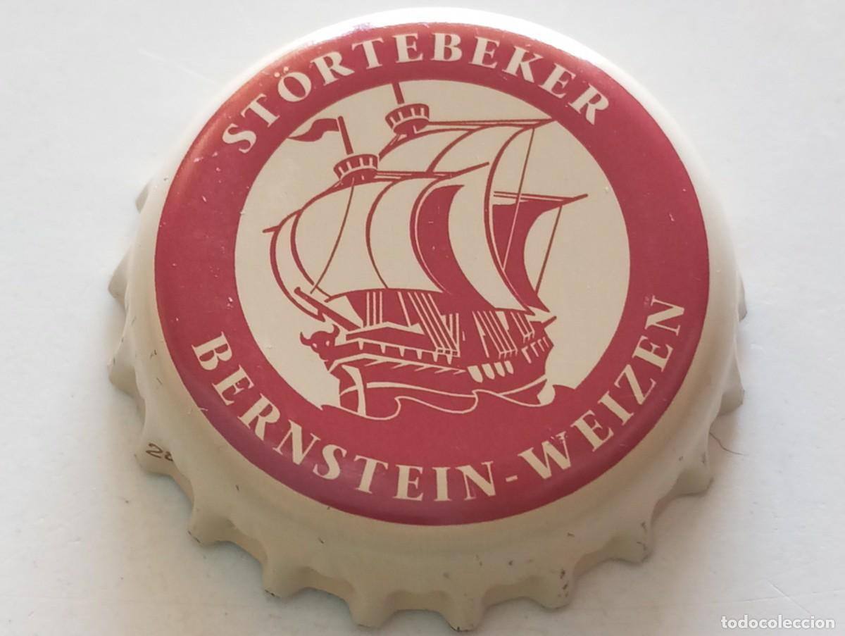 Collectionnisme de bi&egrave;res: Chapa tap&oacute;n corona de la cerveza alemana ST&Ouml;RTEBEKER BERNSTEIN-WEIZEN