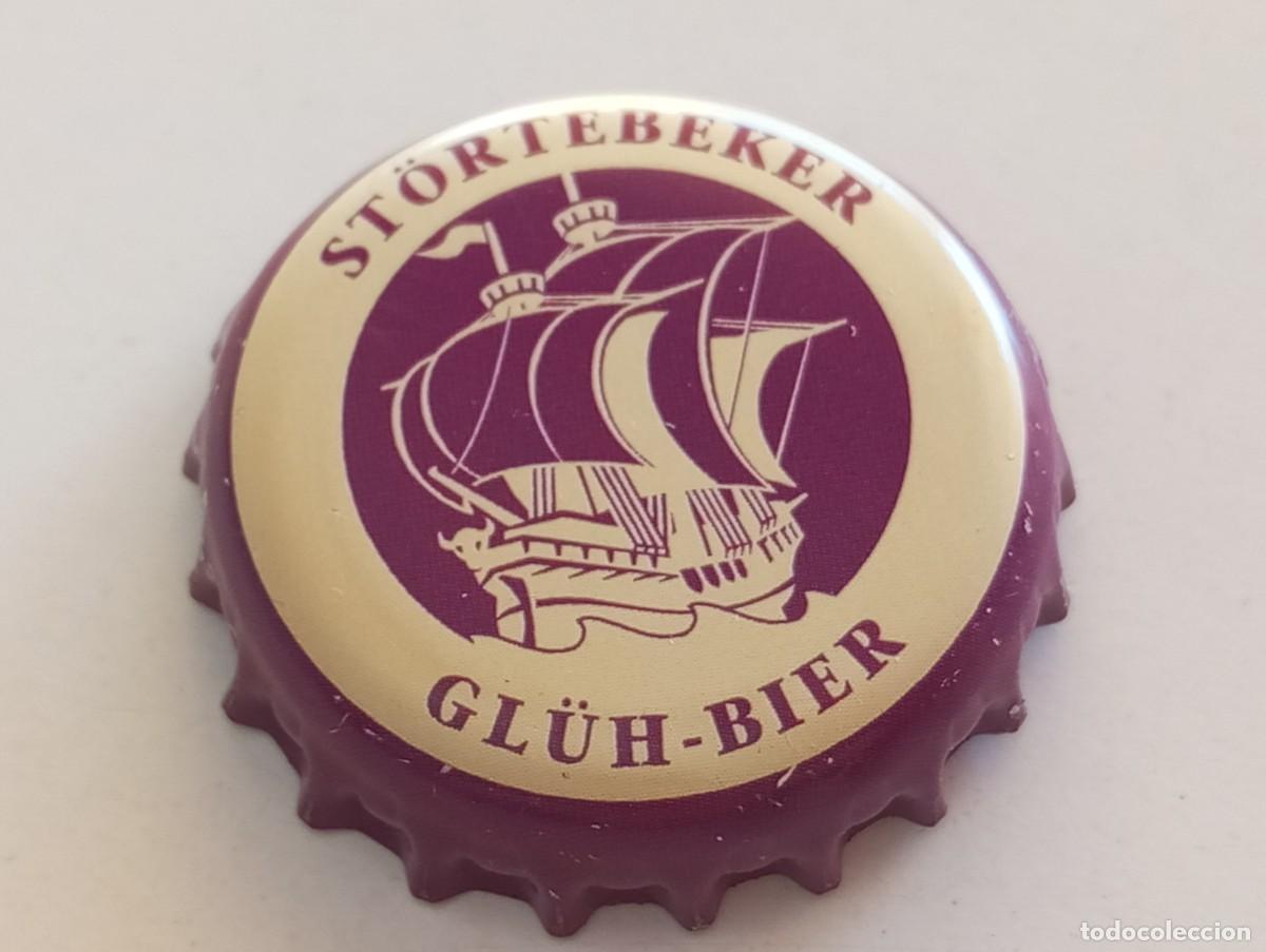 Collectionnisme de bi&egrave;res: Chapa tap&oacute;n corona de la cerveza alemana ST&Ouml;RTEBEKER GL&Uuml;H-BIER