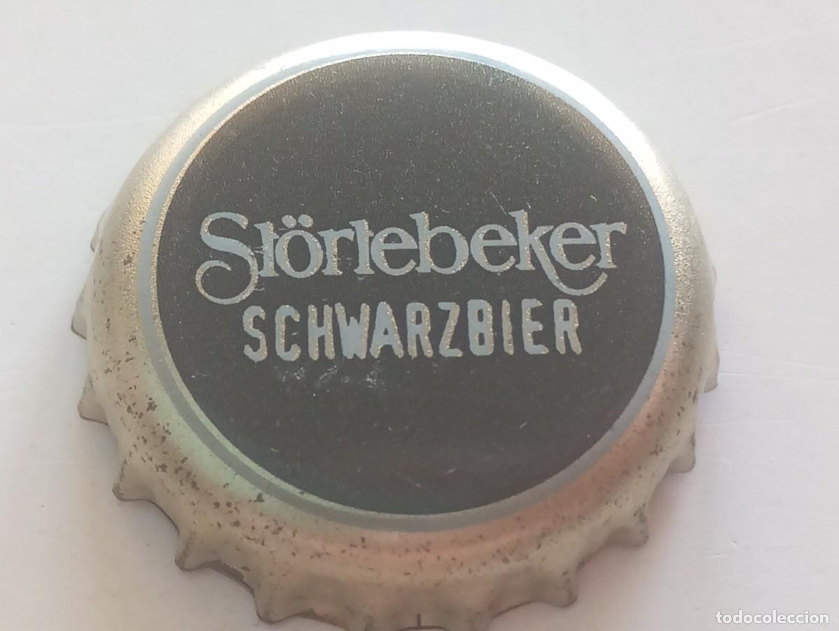 Coleccionismo de cervezas: Chapa tap&oacute;n corona de la cerveza alemana ST&Ouml;RTEBEKER SCHWARZBIER