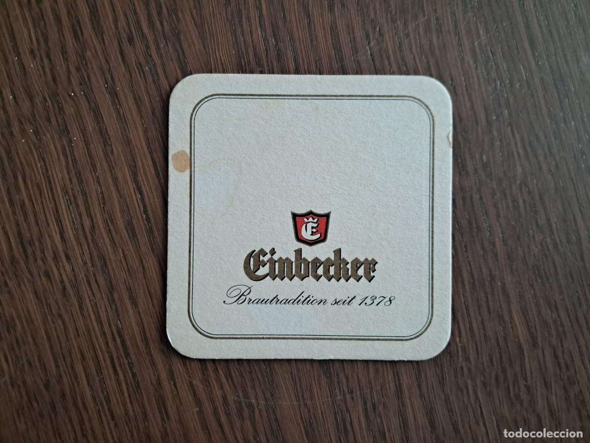 Coleccionismo de cervezas: posavasos de cerveza alemana, Einbecker.