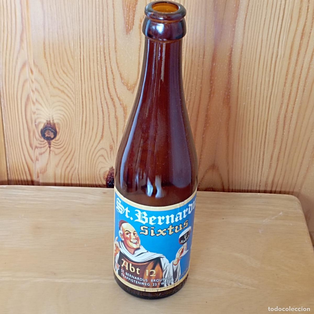 Coleccionismo de cervezas: Botella cerveza ST. BERNARDUS SIXTUS - vacia