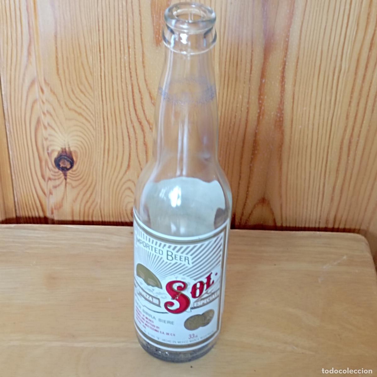 Coleccionismo de cervezas: Botella cerveza SOL ESPECIAL - vacia