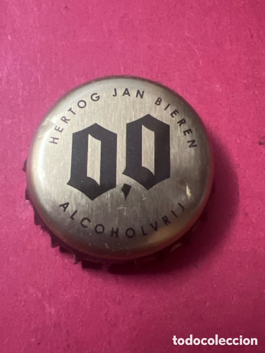 Coleccionismo de cervezas: T4/X86/J1. CHAPA CERVEZA - Hertog Jan Bieren 0,0 Alcoholvrij