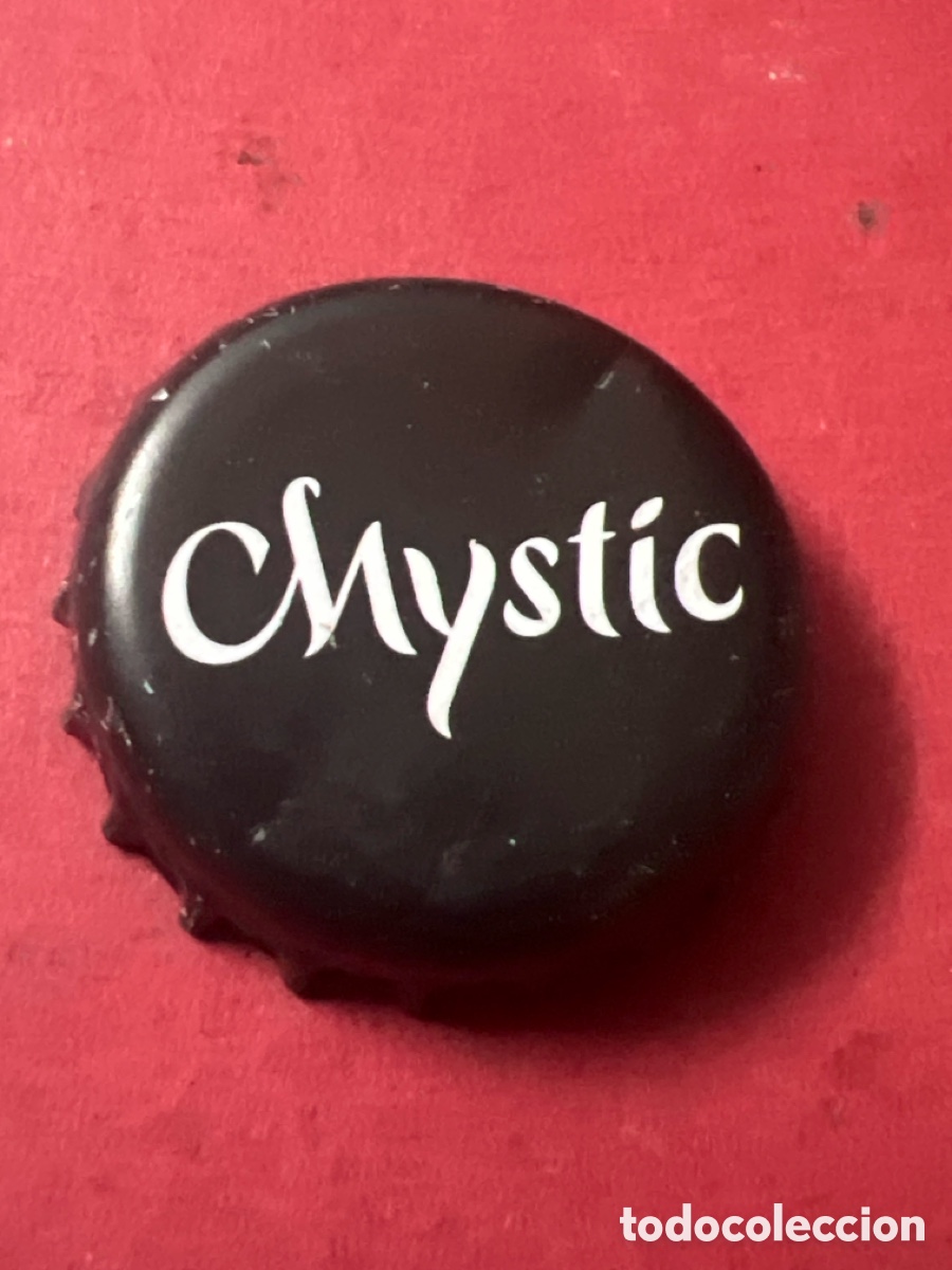 Coleccionismo de cervezas: T4/X86/M3. CHAPA CERVEZA - Mystic - B&Eacute;LGICA