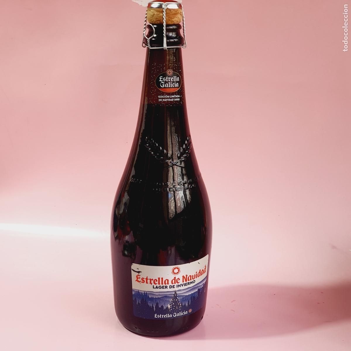 Coleccionismo de cervezas: BOTELLA-CERVEZA-ESTRELLA DE NAVIDAD-2020/2021-LAGER DE INVIERNO-VER FOTOGRAF&Iacute;AS-COLECCIONISTAS