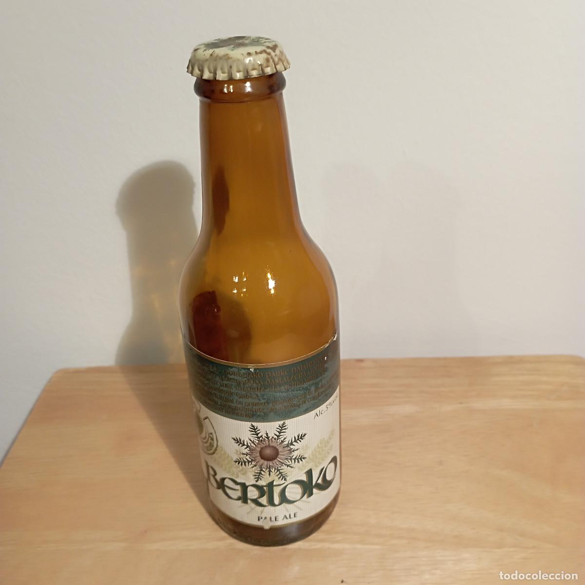 Coleccionismo de cervezas: Botella cerveza BERTOKO PALE ALE - vacia con xapa