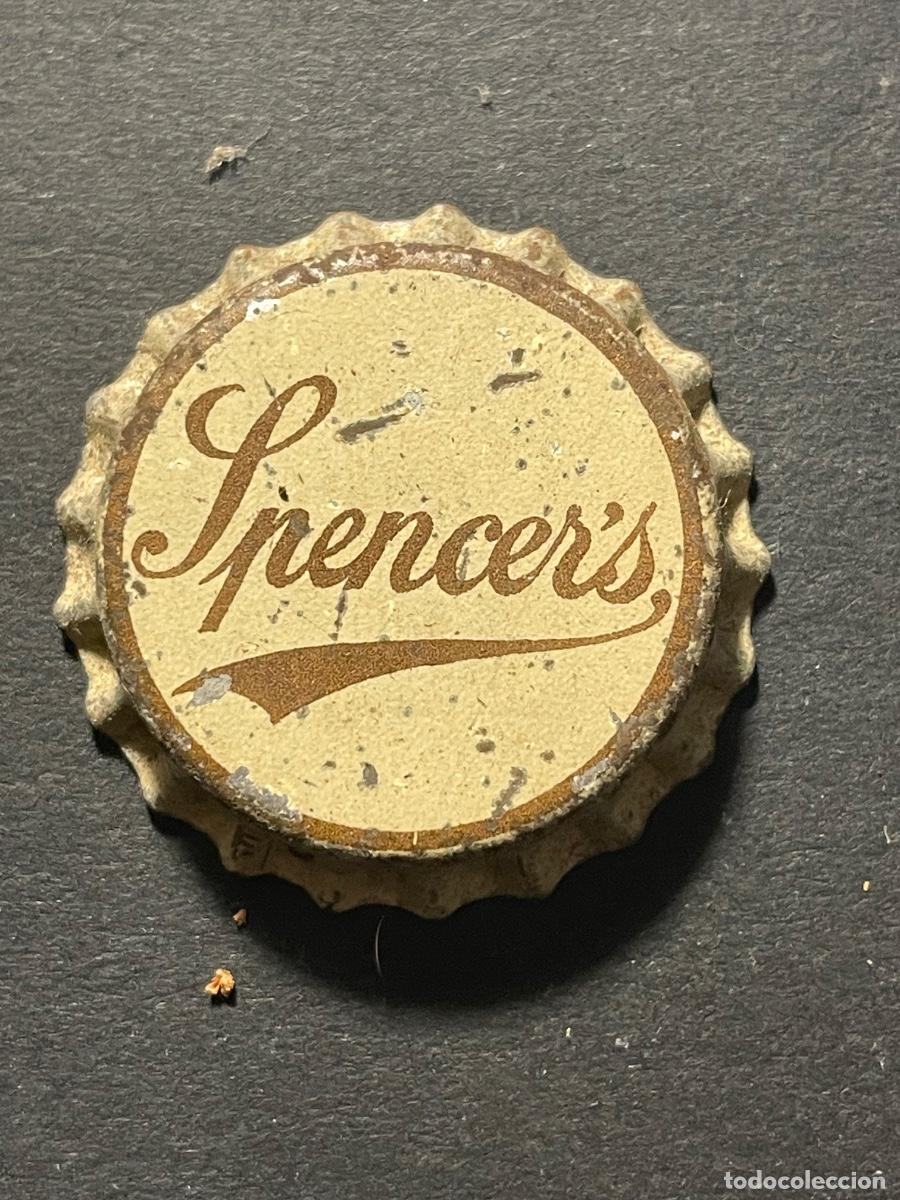 Coleccionismo de cervezas: BEBIDAS - ANTIGUA CHAPA CORONA - SPENCER'S -