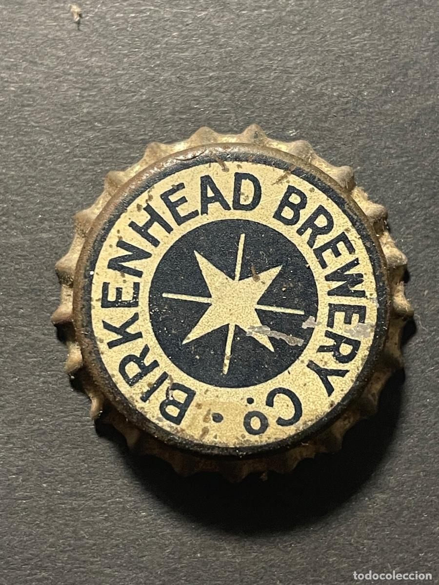 Coleccionismo de cervezas: BEBIDAS - ANTIGUA CHAPA CORONA - BIRKENHEAD BREWERY C&ordm;.