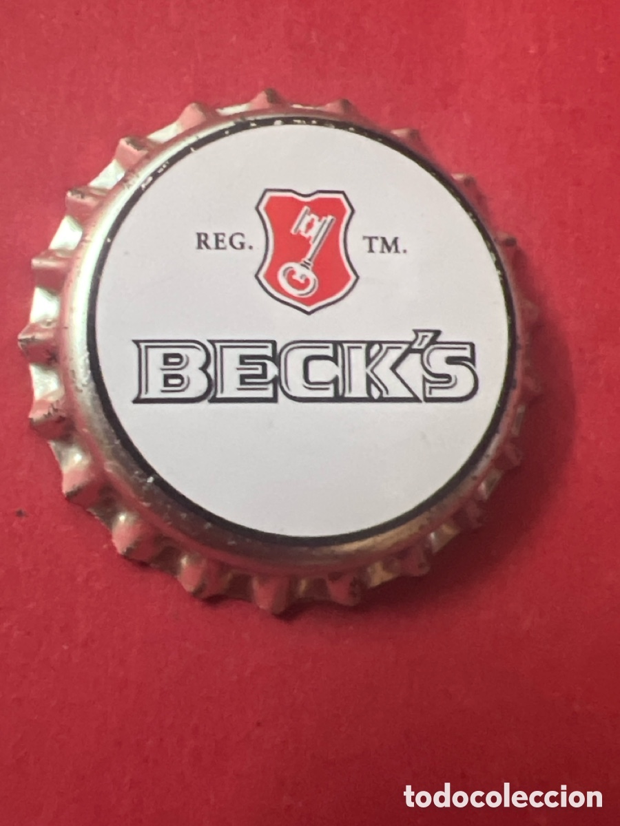 Colecionismo de cervejas: T4/X86/N3. CHAPA CERVEZA - Beck&rsquo;s REG. TM.- SIN ABRIR