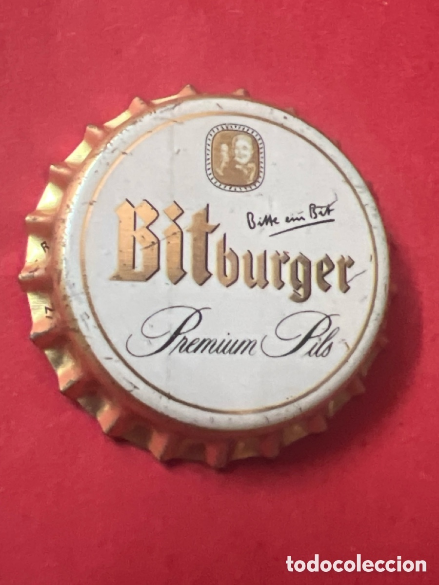 Coleccionismo de cervezas: T4/X86/N6. CHAPA CERVEZA - Bitburger Premium Pils Bitte ein Bit - ALEMANIA - SIN ABRIR