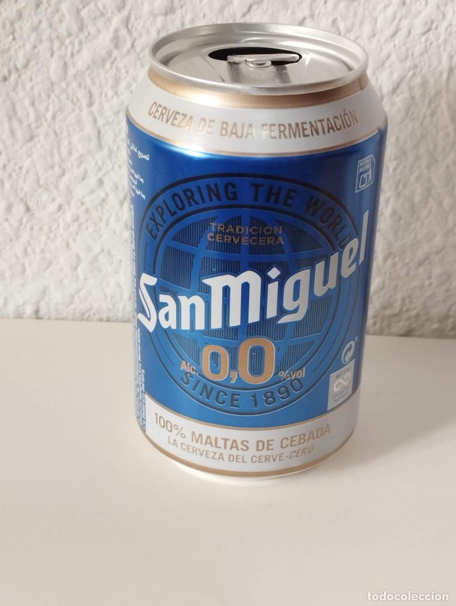 Coleccionismo de cervezas: BOTE - LATA CERVEZA SAN MIGUEL 0,0 - BCN 24 37&ordf; AC - XXXVII COPA AMERICA BARCELONA