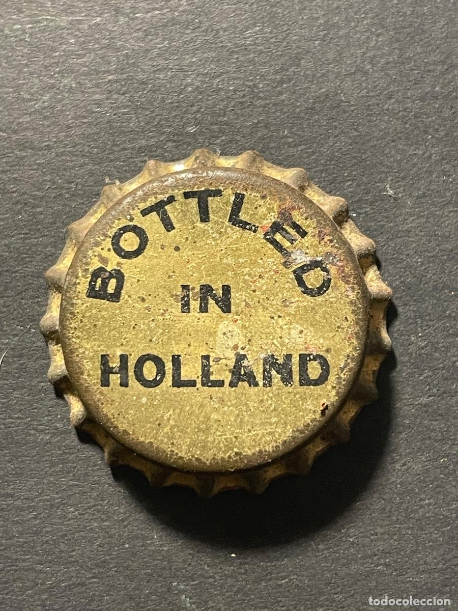 Coleccionismo de cervezas: BEBIDAS - ANTIGUA CHAPA CORONA - BOTTLED IN HOLLAND -