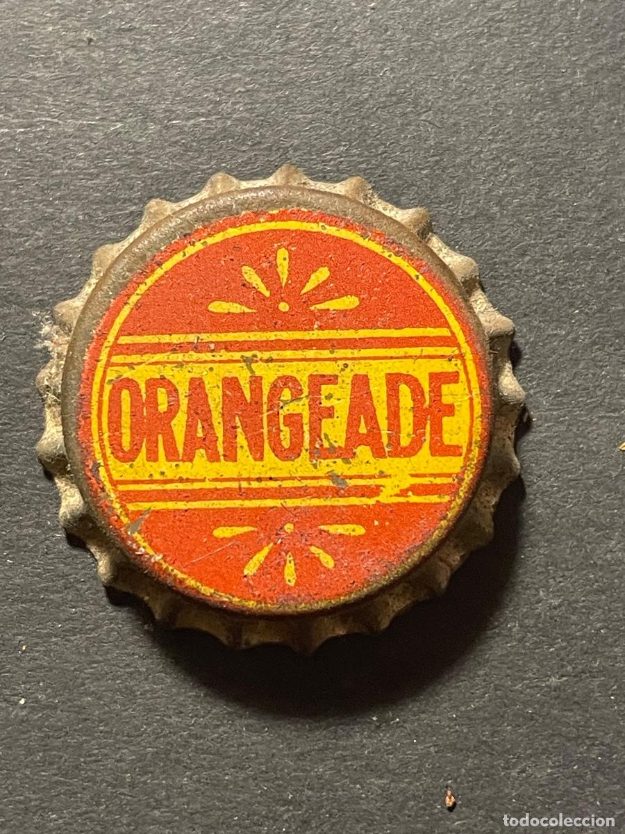 Coleccionismo de cervezas: BEBIDAS - ANTIGUA CHAPA CORONA - ORANGEADE -