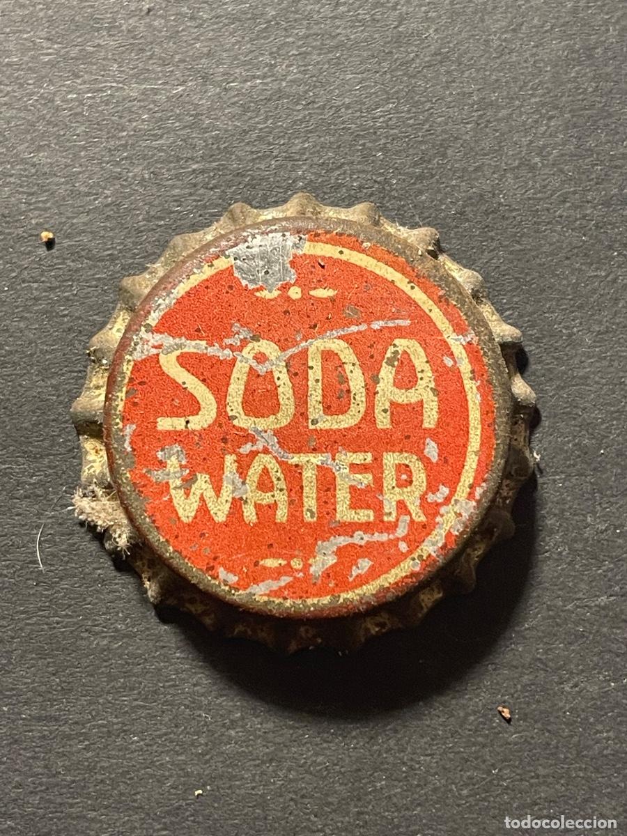 Coleccionismo de cervezas: BEBIDAS - ANTIGUA CHAPA CORONA - SODA WATER -