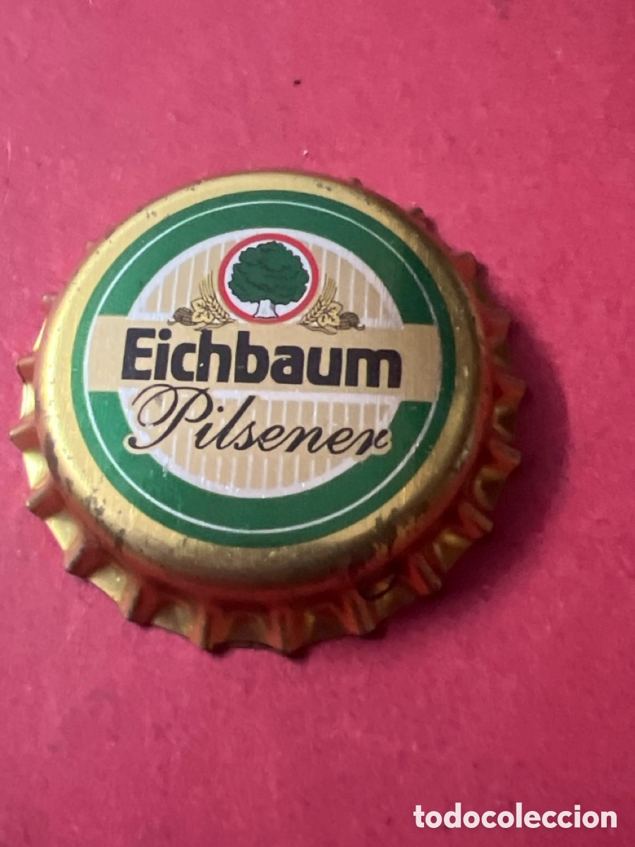 Colecionismo de cervejas: T4/X86/O5. CHAPA CERVEZA - Eichbaum Pilsener - ALEMANIA - SIN ABRIR
