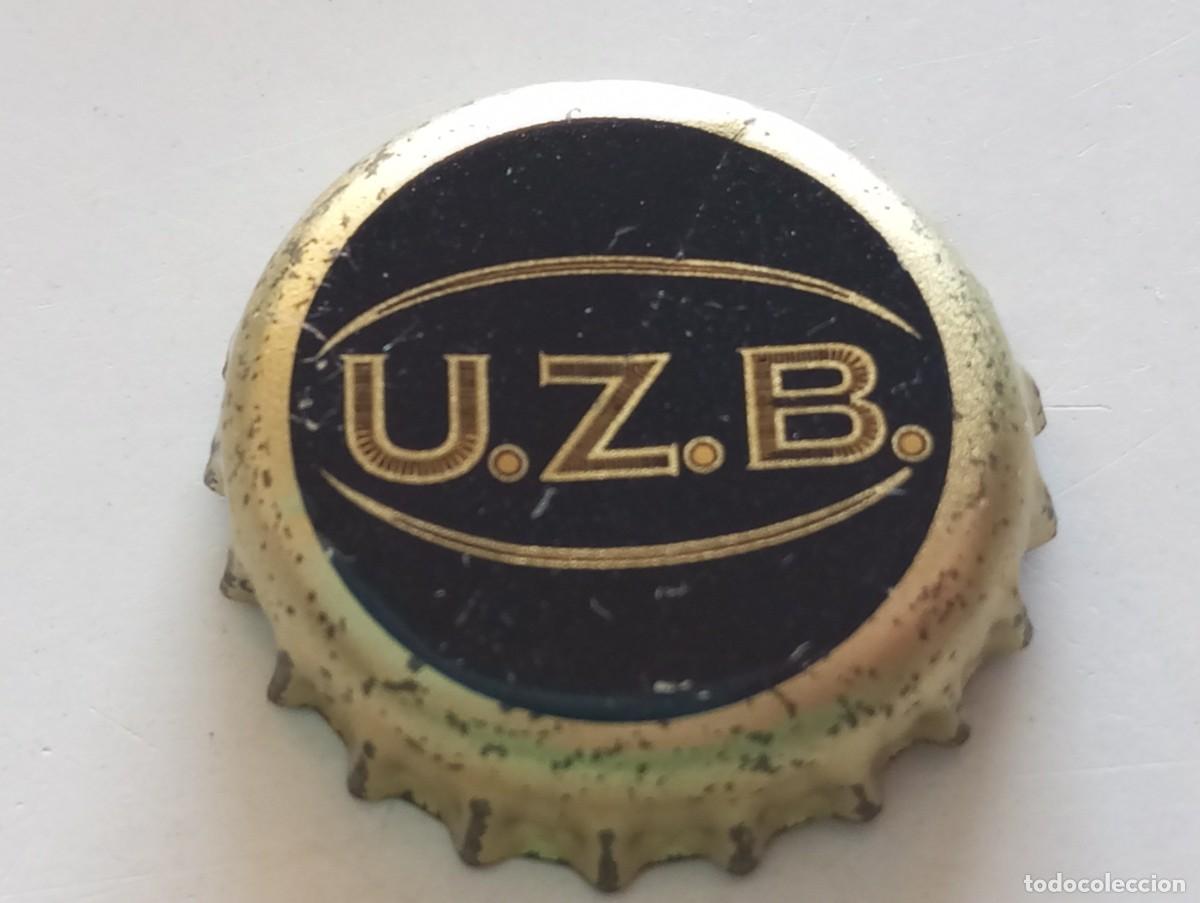 Coleccionismo de cervezas: Chapa tap&oacute;n corona de la cerveza alemana U.Z.B. ULRICH ZIMMERMANN BERG BRAUEREI