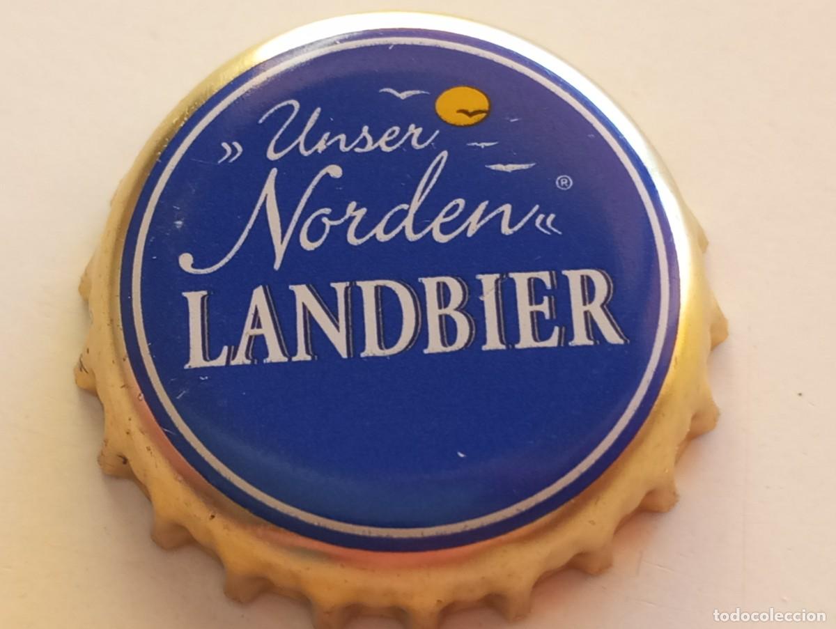Coleccionismo de cervezas: Chapa tap&oacute;n corona de la cerveza alemana UNSER NORDEN LANDBIER