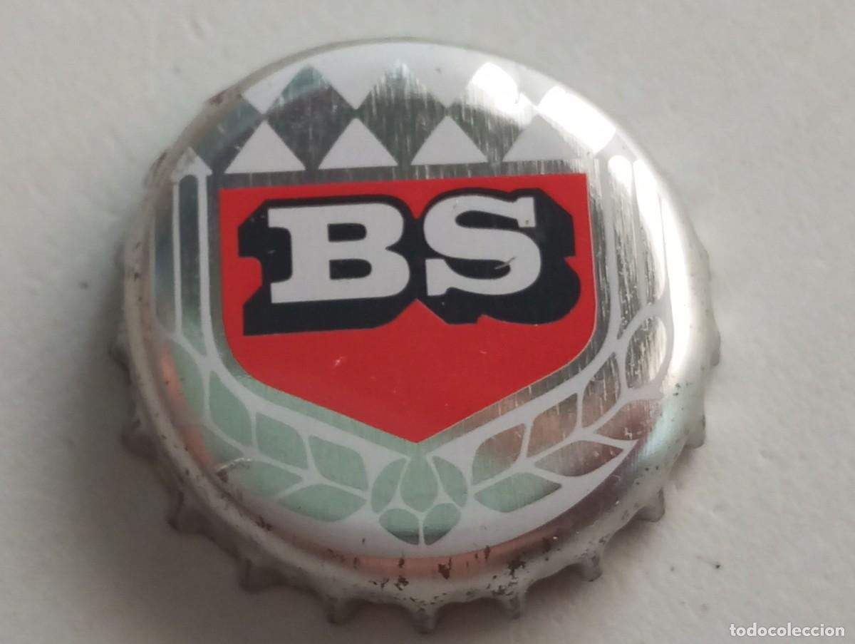 Coleccionismo de cervezas: Chapa tap&oacute;n corona de la cerveza alemana BS BERNARD SCHINTZLBAUMER