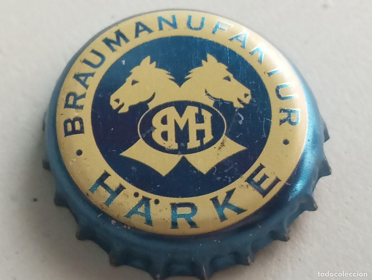 Coleccionismo de cervezas: Chapa tap&oacute;n corona de la cerveza alemana H&Auml;RKE BRAUMANUFAKTUR