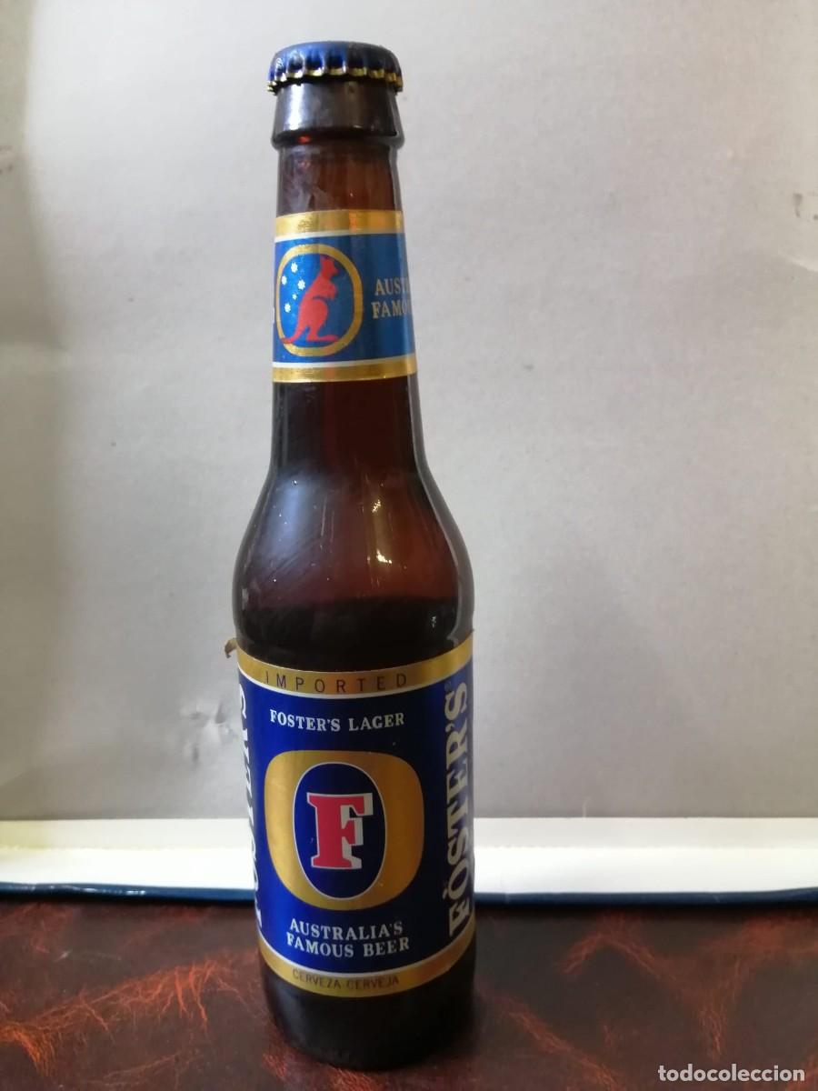 Coleccionismo de cervezas: BOTELLA DE CERVEZA (LLENA) FOSTER'S LACER