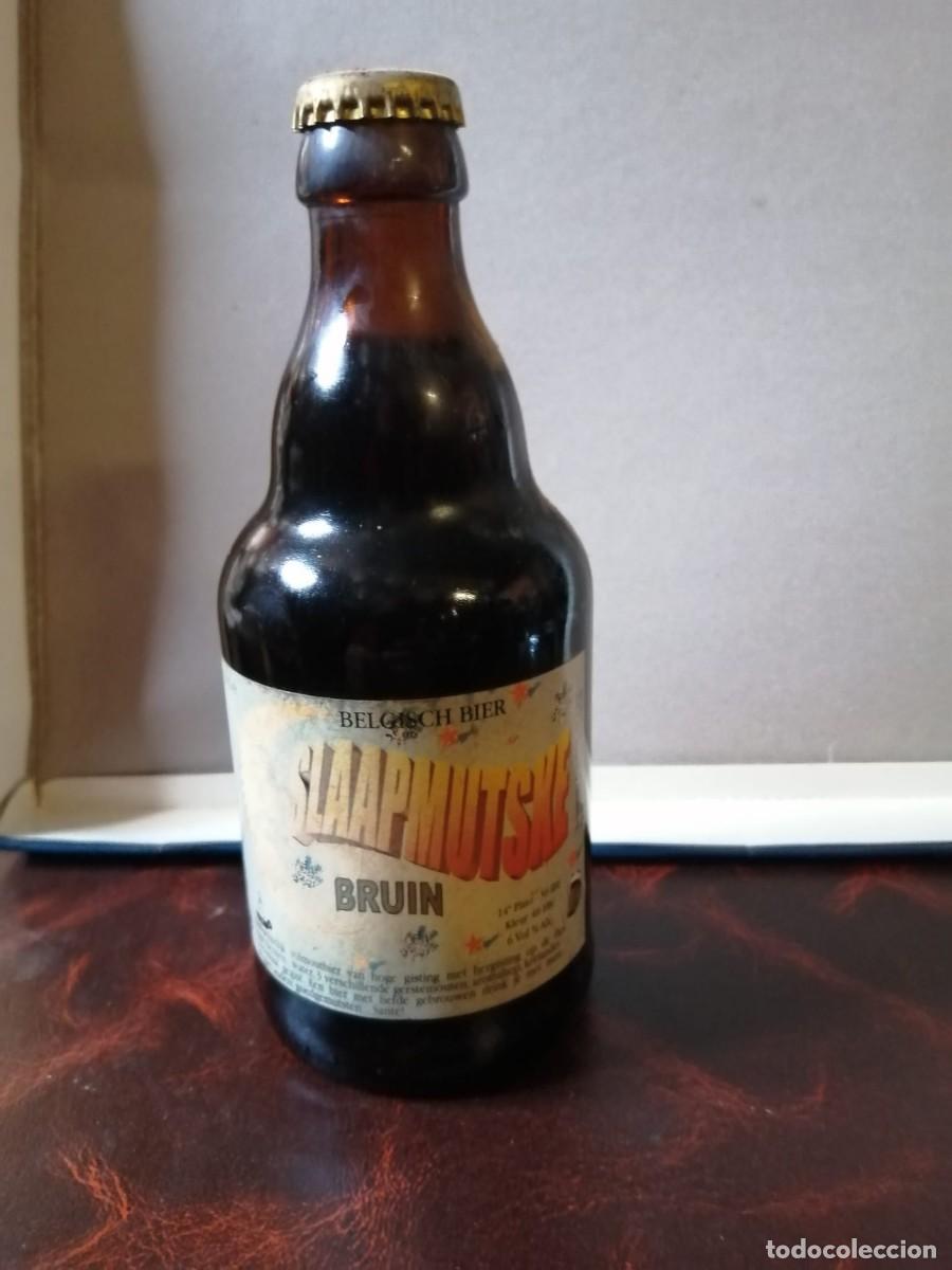 Coleccionismo de cervezas: BOTELLA DE CERVEZA (LLENA) SLAAPMUTSKE
