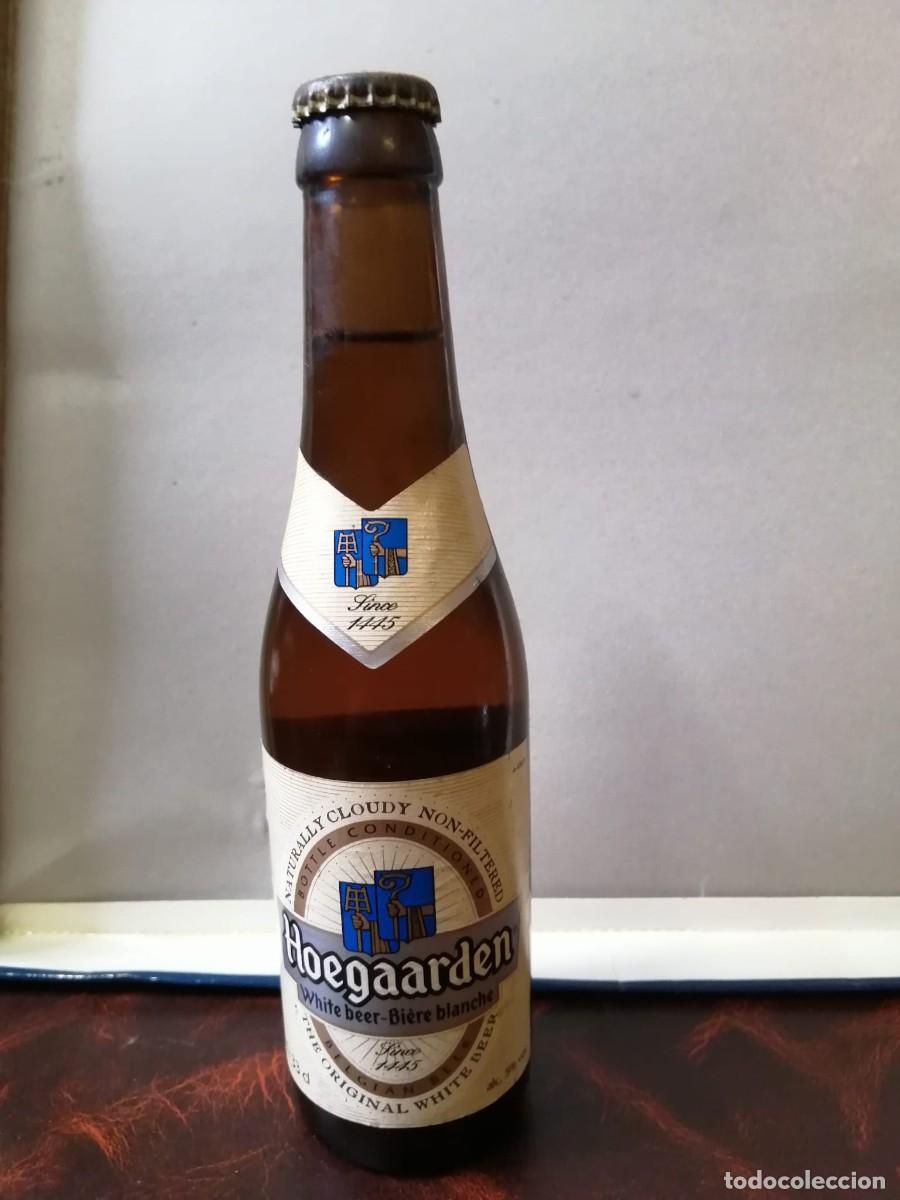 Coleccionismo de cervezas: BOTELLA DE CERVEZA (LLENA) HOEGAARDEN