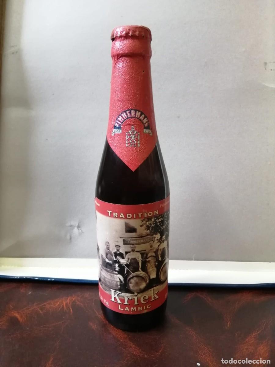 Coleccionismo de cervezas: BOTELLA DE CERVEZA (LLENA) KRIEK LAMBIC, TRADITION