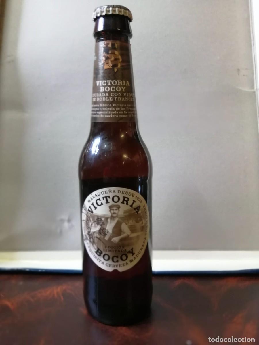 Coleccionismo de cervezas: BOTELLA DE CERVEZA (LLENA) VICTORIA BOCOY
