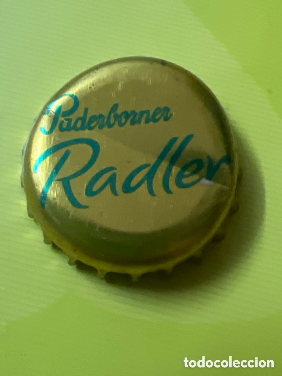 Coleccionismo de cervezas: T4/X80/T5. CHAPA CERVEZA - Paderborner Radler - ALEMANIA