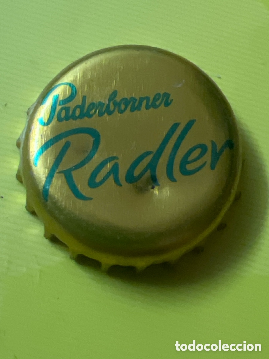 Coleccionismo de cervezas: T4/X80/T6. CHAPA CERVEZA - Paderborner Radler - ALEMANIA