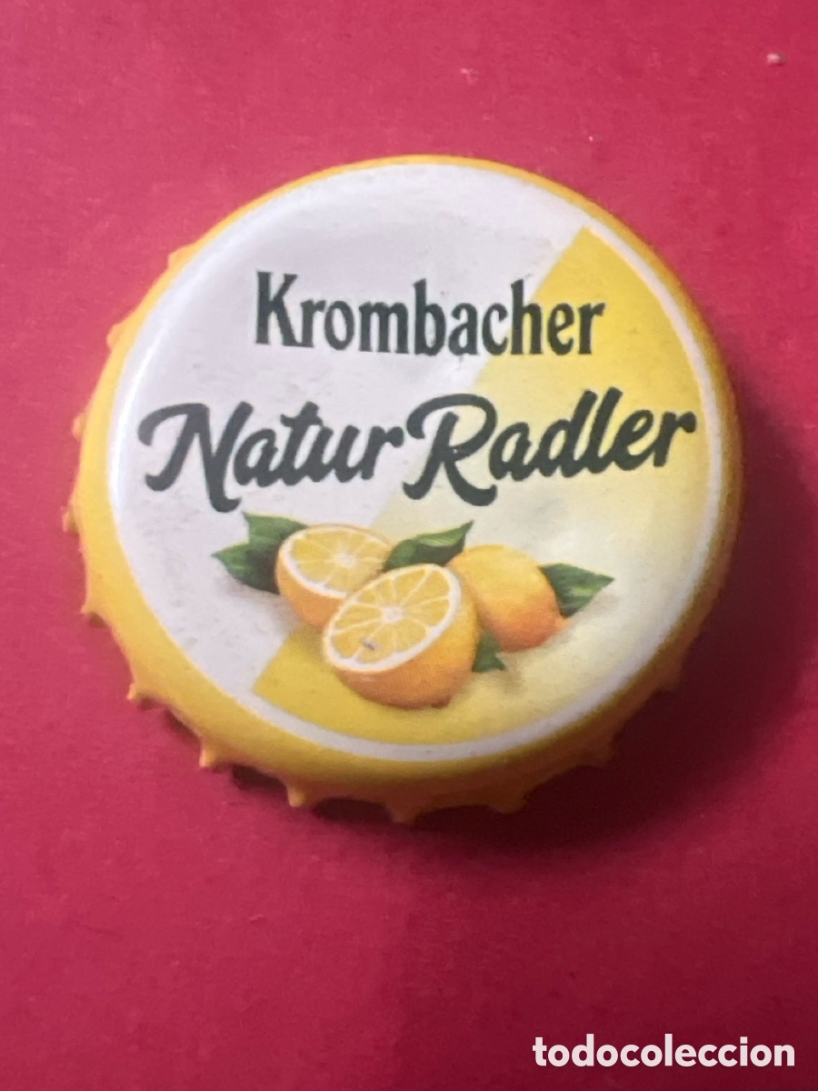 Coleccionismo de cervezas: T4/X83/E3. CHAPA CERVEZA - Krombacher Natur Radler - ALEMANIA