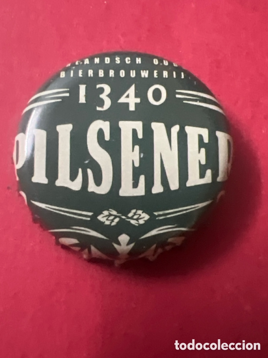 Coleccionismo de cervezas: T4/X83/F2. CHAPA CERVEZA - 1340 Pilsener - PA&Iacute;SES BAJOS