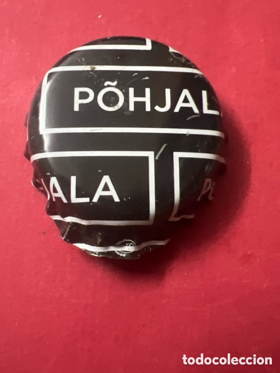 Colecionismo de cervejas: T4/X83/G5. CHAPA CERVEZA - P&otilde;hjal jala P&otilde; - ESTONIA