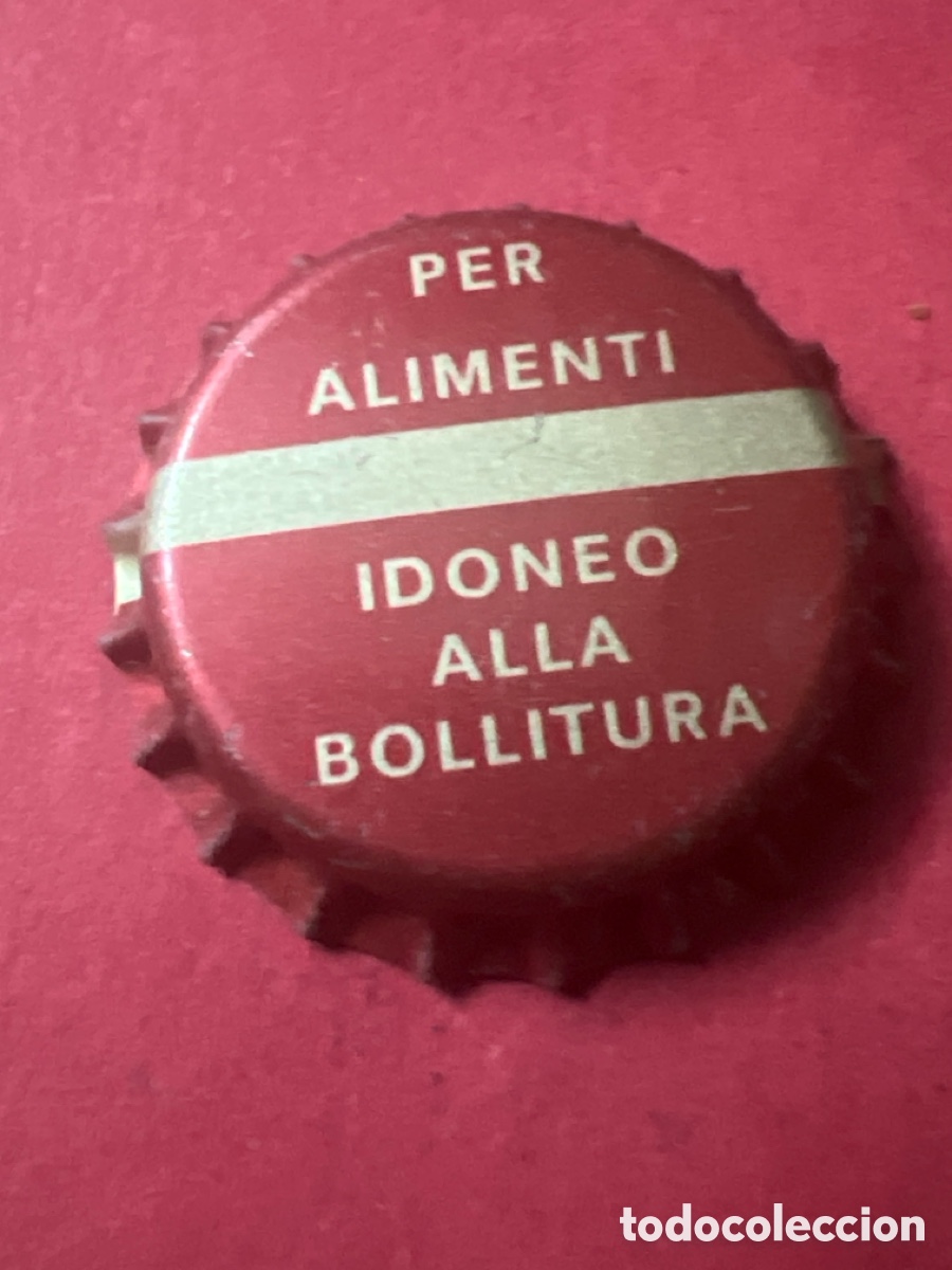Coleccionismo de cervezas: H55. CHAPA NUEVA - PER ALIMENTI IDONEO ALLA BOLLITURA - CHAPA - TAPON