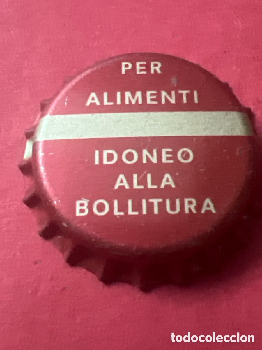 Coleccionismo de cervezas: H62. CHAPA NUEVA - PER ALIMENTI IDONEO ALLA BOLLITURA - CHAPA - TAPON
