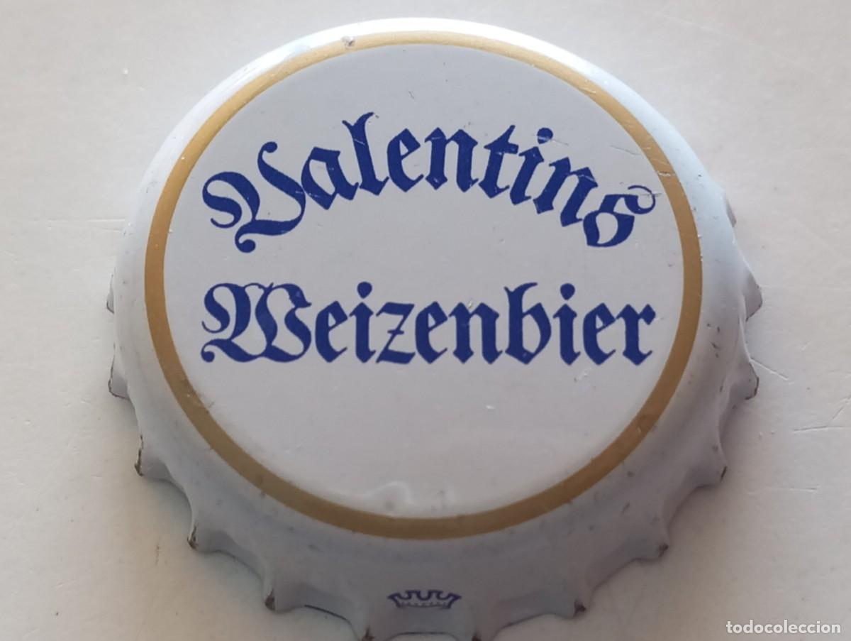 Coleccionismo de cervezas: Chapa tap&oacute;n corona de la cerveza alemana VALENTINS WEIZENBIER