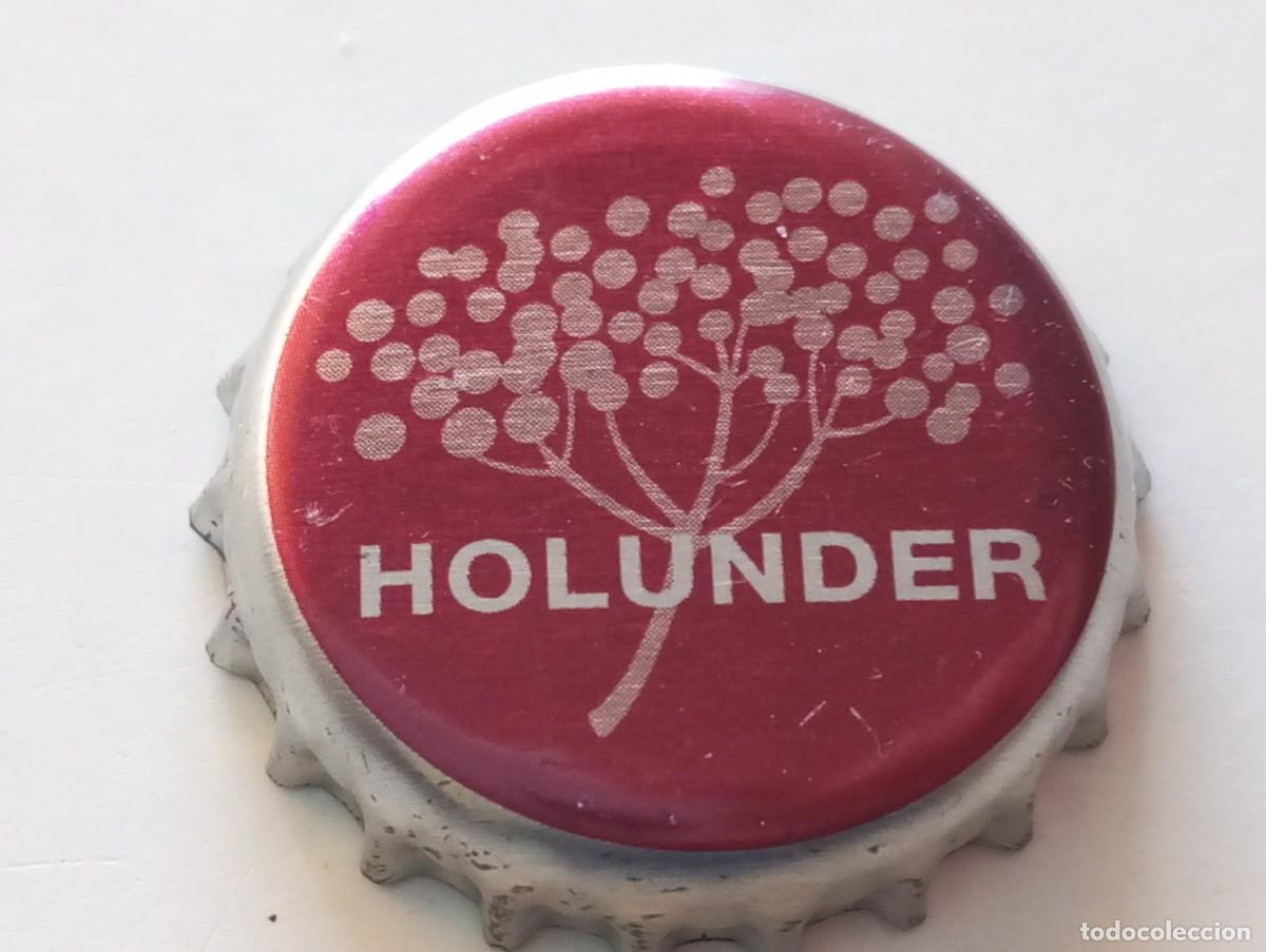 Coleccionismo de cervezas: Chapa tap&oacute;n corona de la cerveza alemana VELTINS HOLUNDER