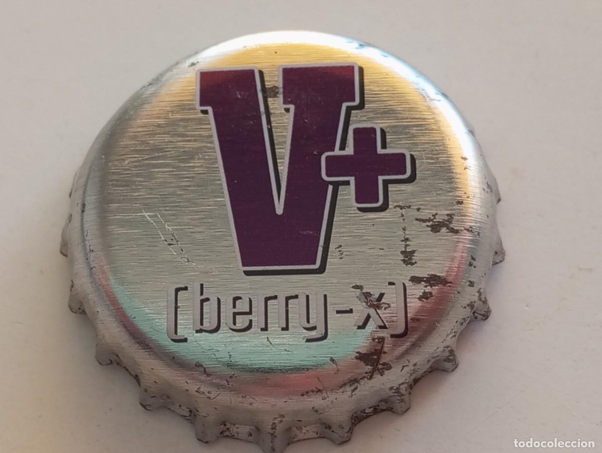 Coleccionismo de cervezas: Chapa tap&oacute;n corona de la cerveza alemana VELTINS V+ BERRY-X