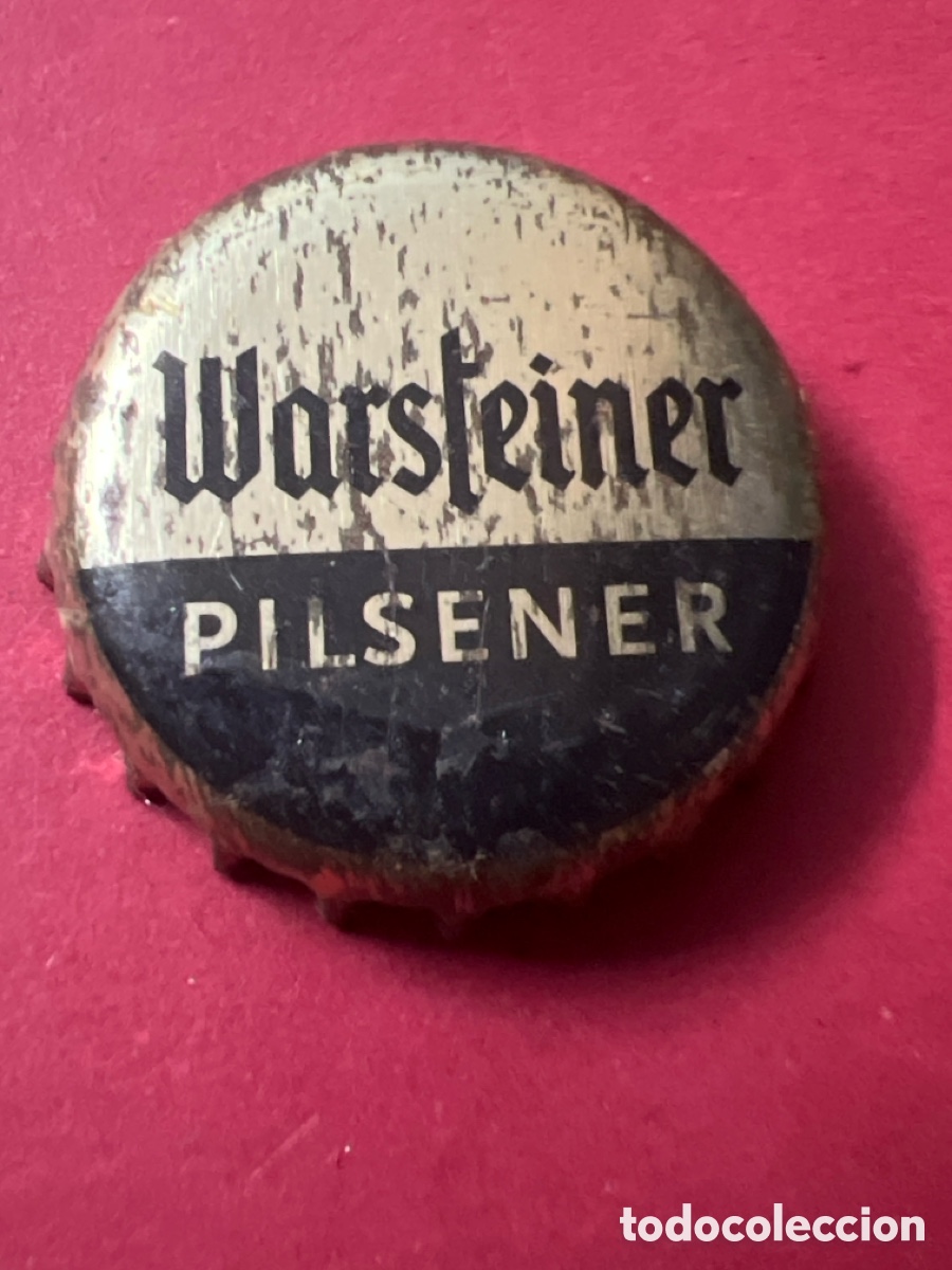 Coleccionismo de cervezas: T4/X82/J1. CHAPA CERVEZA - Warsteiner Pilsener - ALEMANIA
