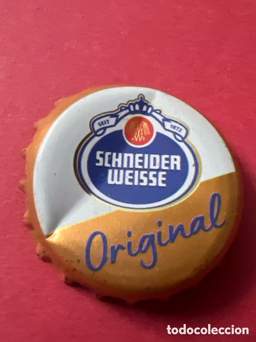 Coleccionismo de cervezas: T4/X82/J3. CHAPA CERVEZA - Schneider Weisse Original - ALEMANIA