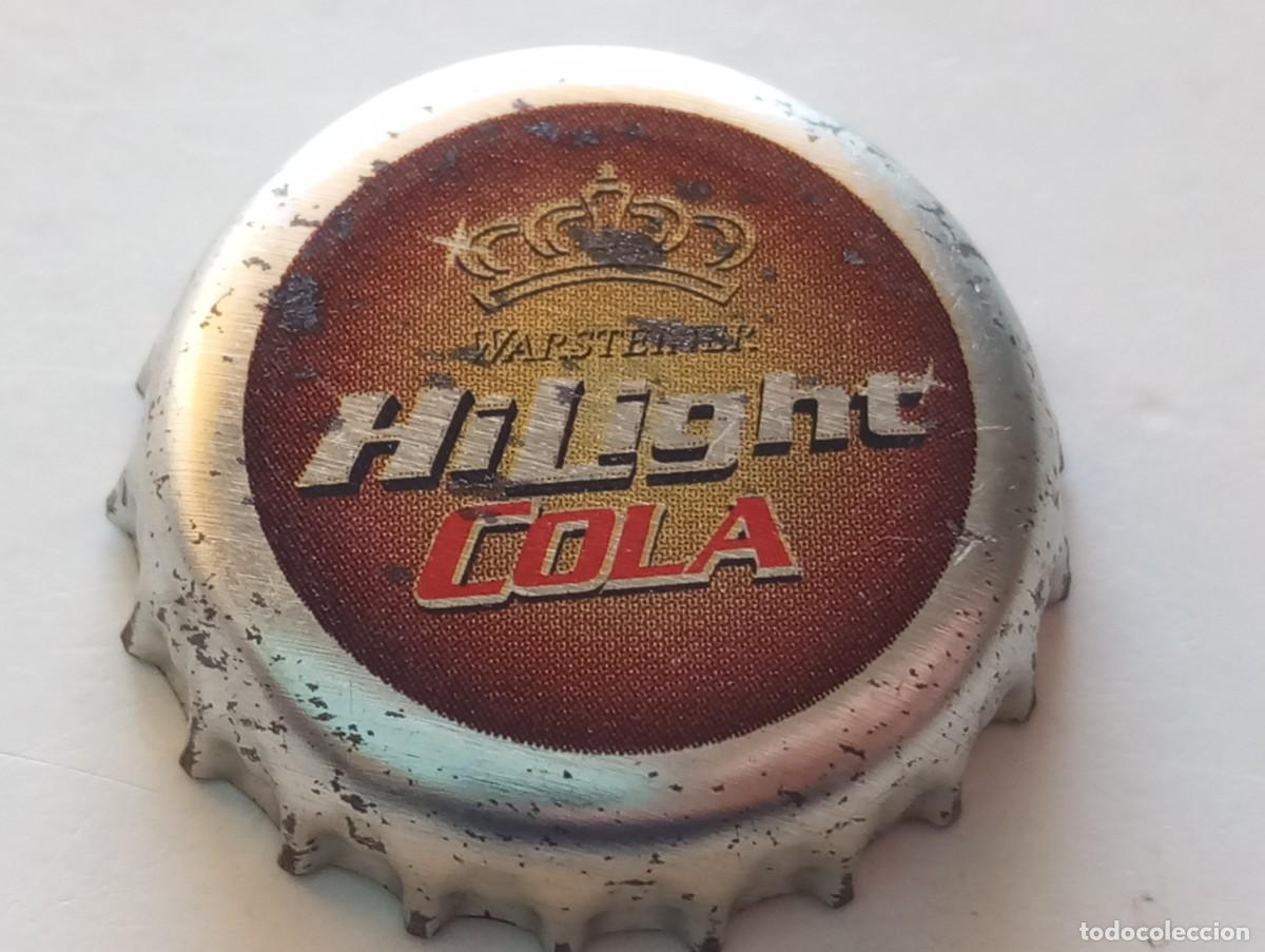 Coleccionismo de cervezas: Chapa tap&oacute;n corona de la cerveza alemana WARSTEINER HILIGHT COLA